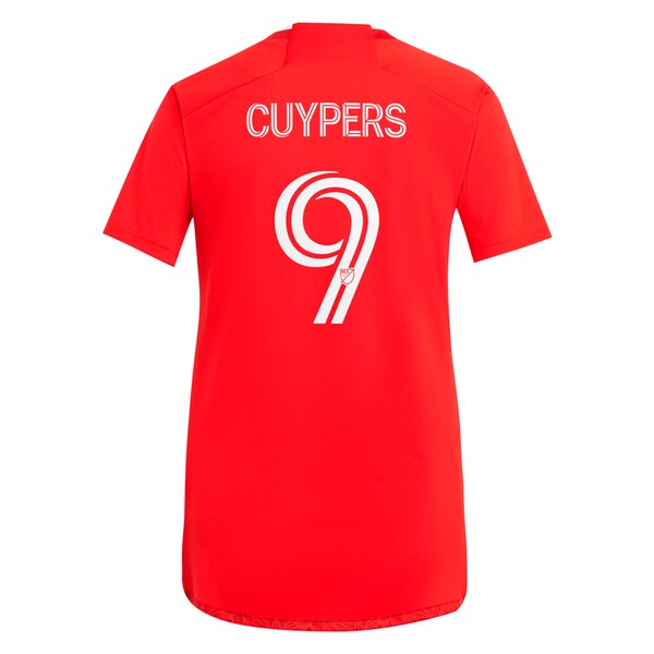 Hugo Cuypers Chicago Fire adidas Women's 2024 Return To Red Replica Player Jersey - Red