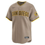 San Diego Padres Nike  Alternate Limited Jersey – Khaki