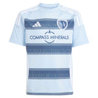 Sporting Kansas City adidas Youth 2025 One KC Replica Jersey - Light Blue
