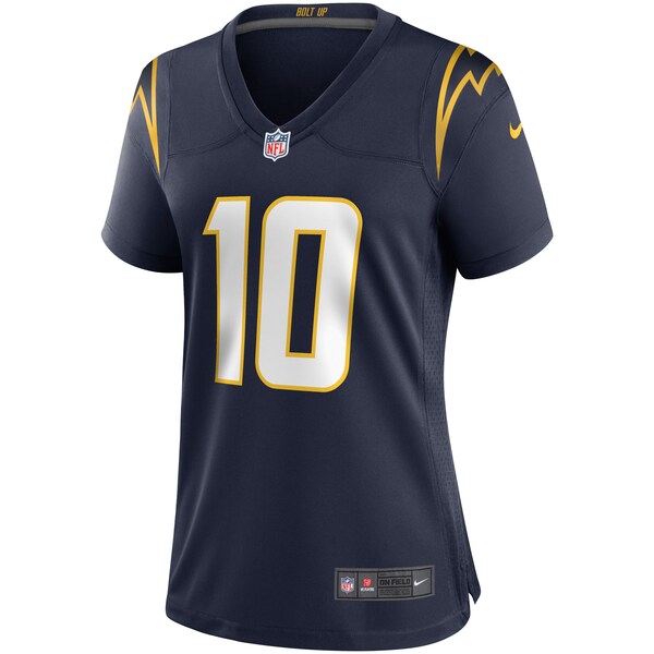 Justin Herbert Los Angeles Chargers Nike Women's Game Jersey - Navy/Powder Blue