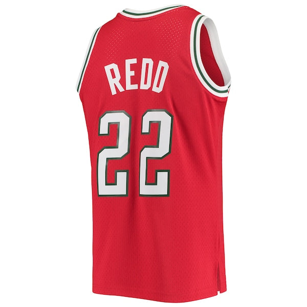 Michael Redd Milwaukee Bucks 2001/02 Hardwood Classics Swingman Jersey - Red