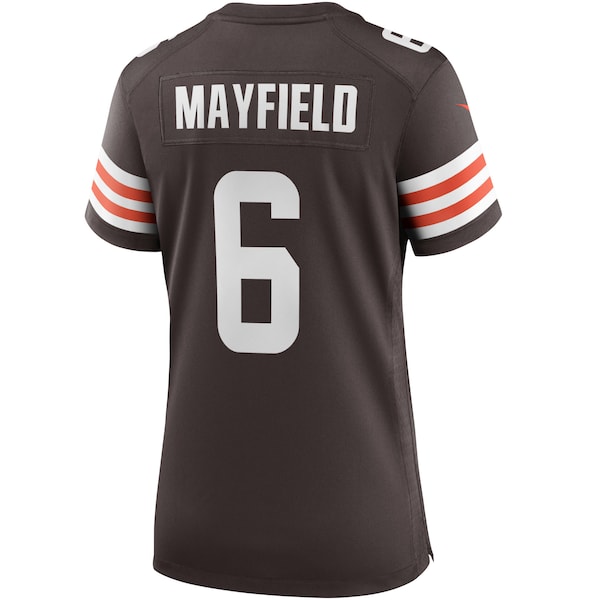 Baker Mayfield Cleveland Browns Nike Women's Game Player Jersey - Brown/White