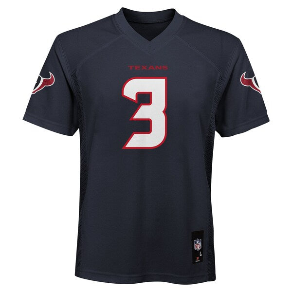 Tank Dell Houston Texans Youth Replica Player Jersey - Navy