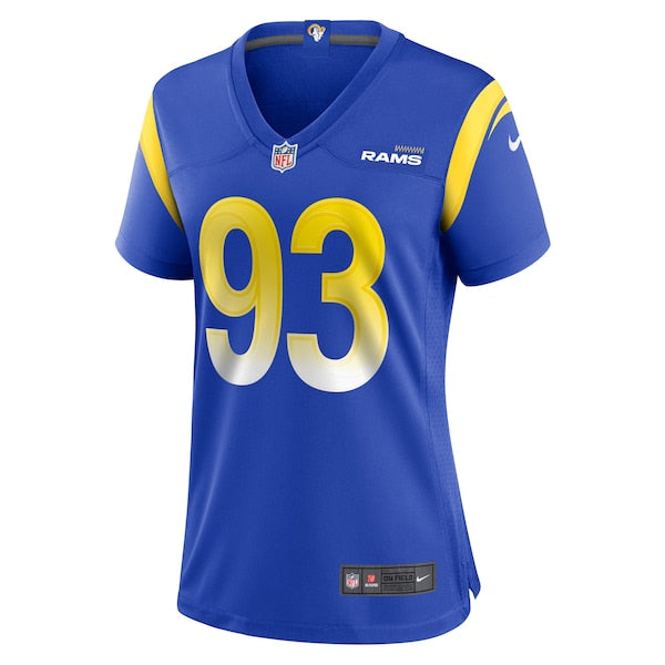 Tuli Letuligasenoa Los Angeles Rams Nike Women's Game Jersey -  Royal