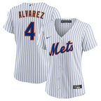 Francisco Alvarez New York Mets Nike Women's Home Replica Jersey - White
