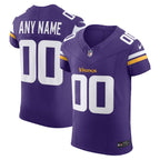 Minnesota Vikings Nike Vapor F.U.S.E. Elite Custom Jersey - Purple