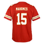Patrick Mahomes Kansas City Chiefs Nike Youth Super Bowl LIX Game Player Jersey - Red