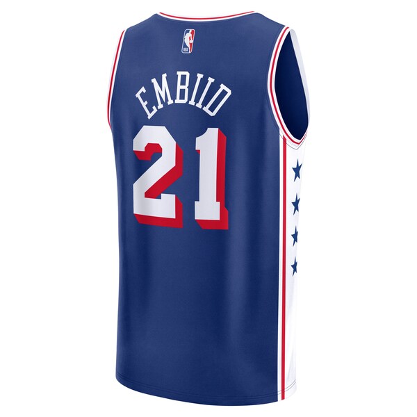Joel Embiid Philadelphia 76ers  Fast Break Replica Player Jersey - Icon Edition - Royal