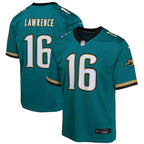 Trevor Lawrence Jacksonville Jaguars Nike Youth Prowler Throwback Player Game Jersey - Teal