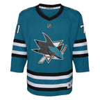 Macklin Celebrini San Jose Sharks Youth Alternate Replica Player Jersey - Teal