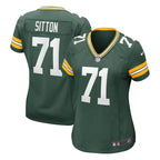Josh Sitton Green Bay Packers Nike Women's Retired Game Jersey - Green