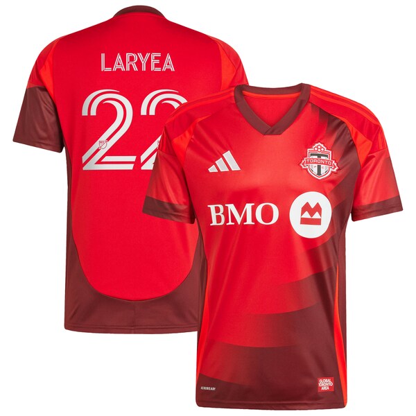 Richie Laryea Toronto FC adidas 2025 Club Kit Replica Player Jersey - Red