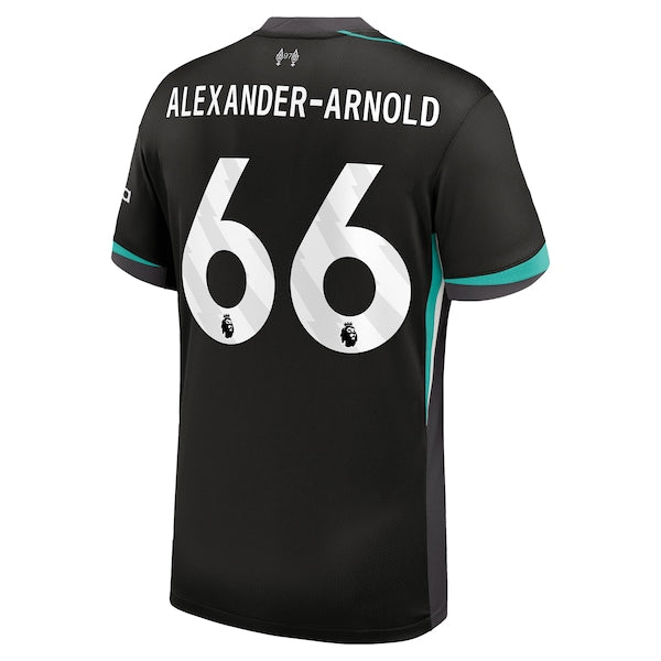 Trent Alexander-Arnold Liverpool Nike 2024/25 Away Replica Jersey - Forest Green