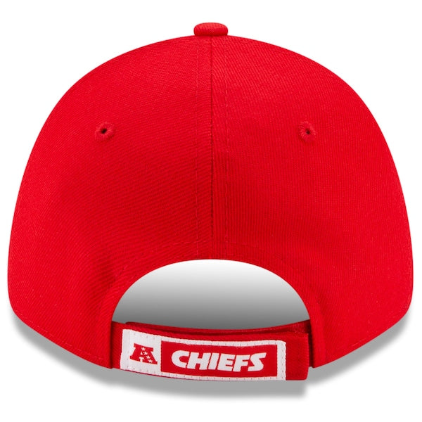 Kansas City Chiefs New Era Youth League 9FORTY Adjustable Hat - Red