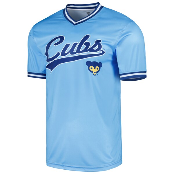 Chicago Cubs Stitches Cooperstown Collection Team Jersey - Light Blue