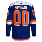 New York Islanders adidas  Alternate  Primegreen Authentic Custom Jersey - Royal