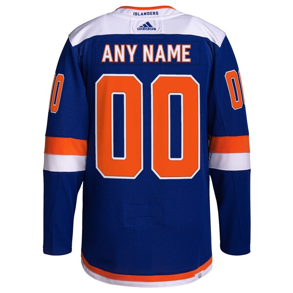 New York Islanders adidas  Alternate  Primegreen Authentic Custom Jersey - Royal