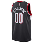 Scoot Henderson Portland Trail Blazers Nike Unisex 2023 NBA Draft Swingman Jersey - Icon Edition - Black