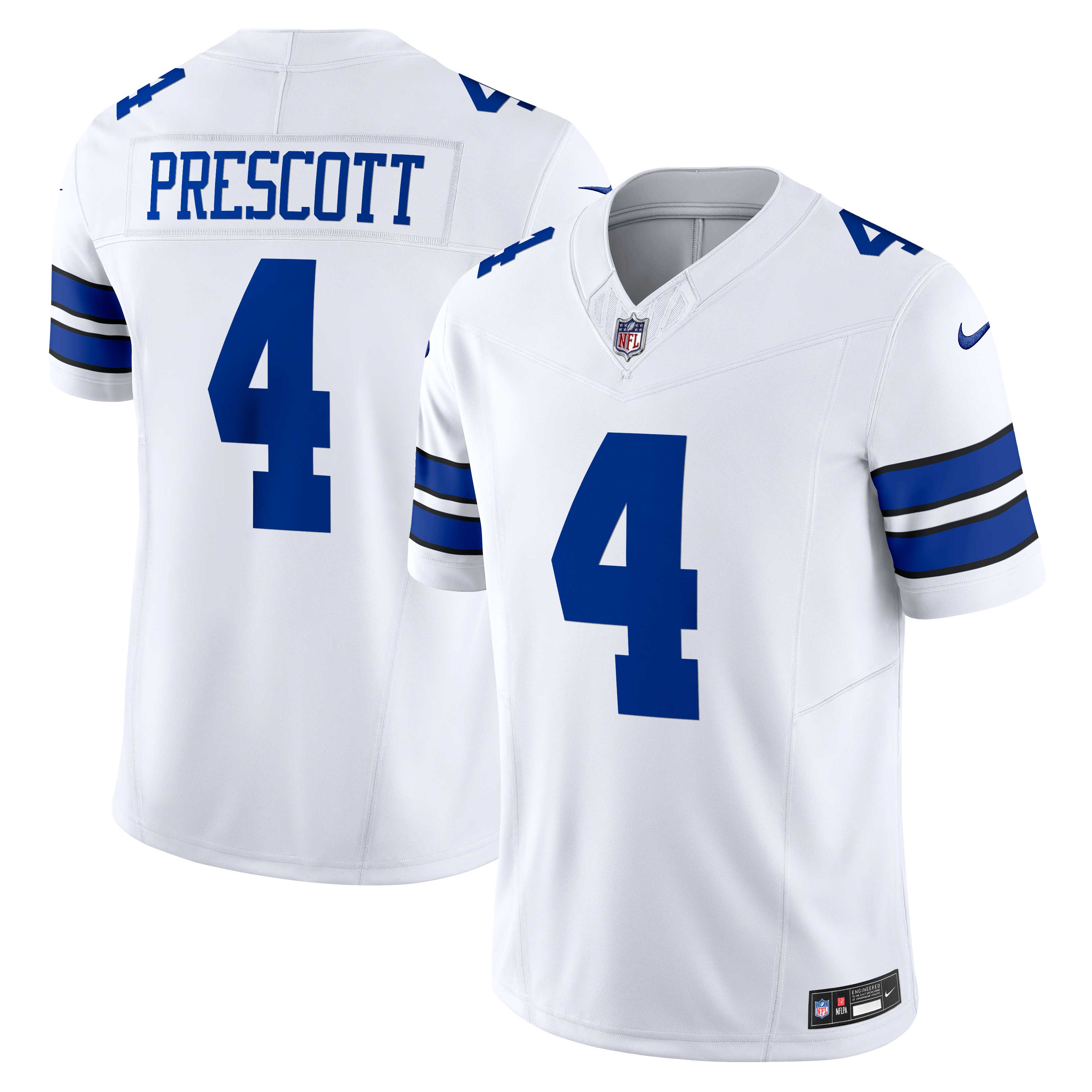 Dak Prescott Dallas Cowboys Nike Vapor F.U.S.E. Limited Jersey - Navy/White
