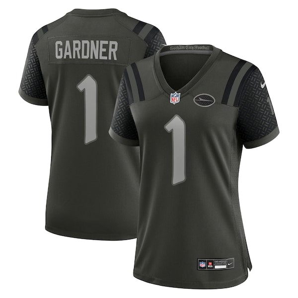 Ahmad Sauce Gardner New York Jets Nike Women's 2025 Rivalries Collection Game Jersey - Gotham Green