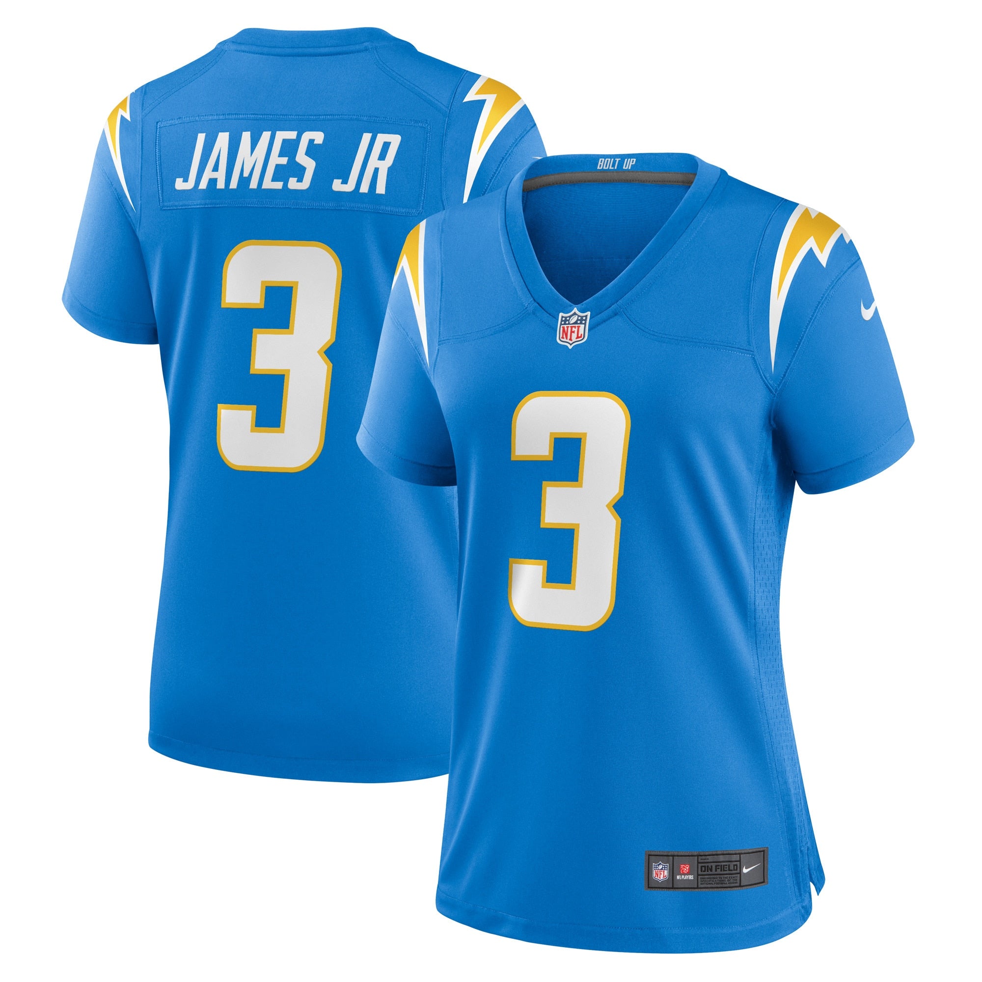 Derwin James Jr. Los Angeles Chargers Nike Women's Alternate Super Chargers Game Jersey - Navy/Powder Blue/Gold
