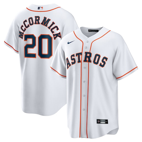 Chas McCormick Houston Astros Nike Home Replica Player Jersey - White