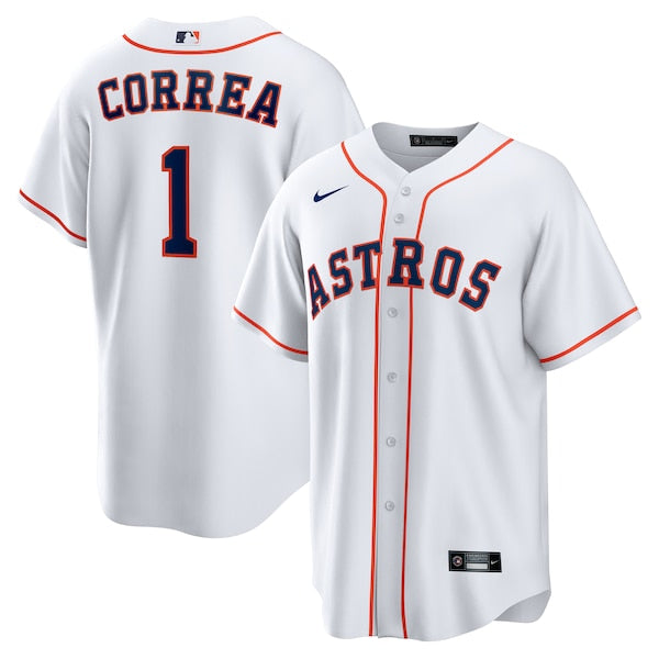 Carlos Correa Houston Astros Nike Home Replica Jersey - White