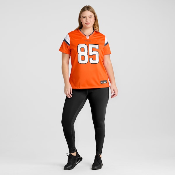 Lucas Krull Denver Broncos Nike Women's Team Game Jersey -  Orange