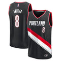 Deni Avdija Portland Trail Blazers  Fast Break Replica Player Jersey - Icon Edition - Black
