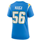 Kanai Mauga Los Angeles Chargers Nike Women's Team Game Jersey -  Powder Blue