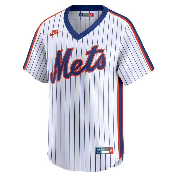 New York Mets Nike Throwback Cooperstown Collection Limited Jersey - White