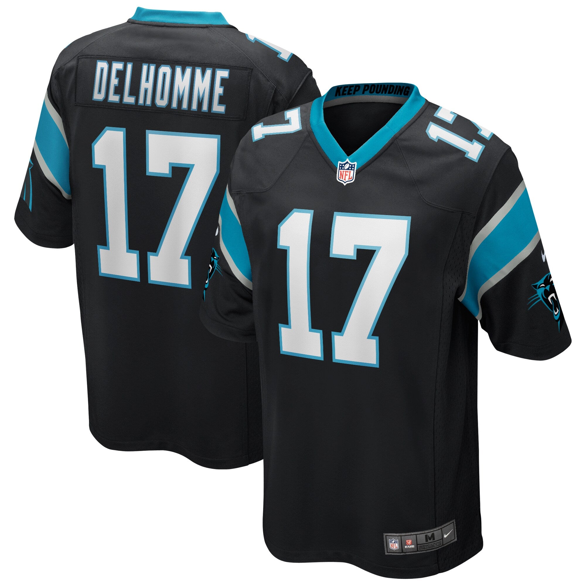 Jake Delhomme Carolina Panthers Nike Retired Player Jersey - Blue/Black
