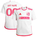 St. Louis City SC adidas Youth 2024 The Confluence Kit Replica Custom Jersey - White