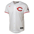 Cincinnati Reds Youth Alternate 2 Limited Jersey - White/Red
