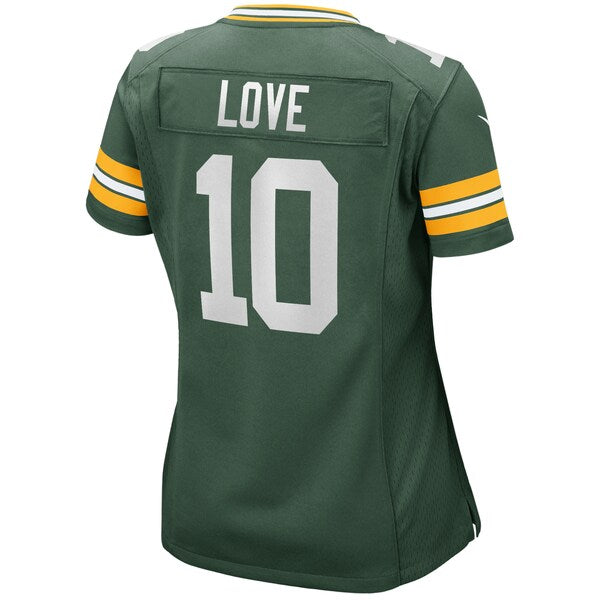 Jordan Love Green Bay Packers Nike Women's Game Jersey - Green