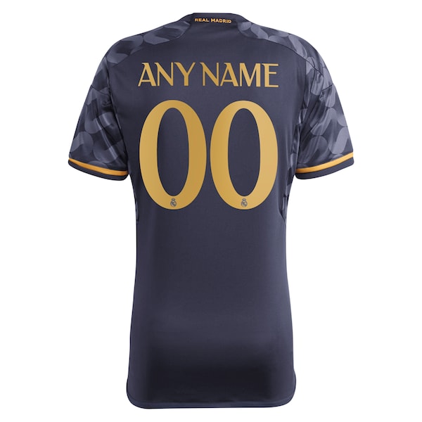 Los Merengues adidas 2023/24 Away Replica Custom Jersey - Navy