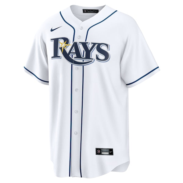 Tampa Bay Rays Nike Home Custom Replica Jersey - White