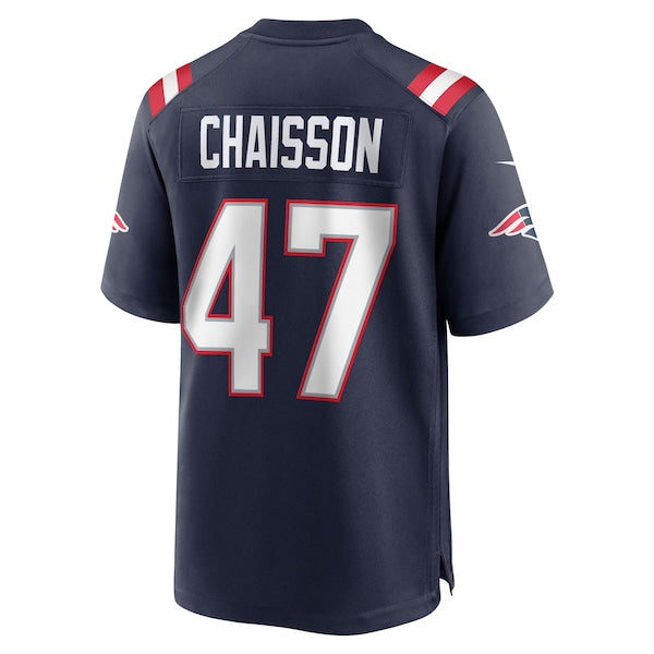 K'Lavon Chaisson New England Patriots Nike Team Game Jersey -  Navy