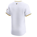 Pittsburgh Pirates Nike Home Elite Jersey - White