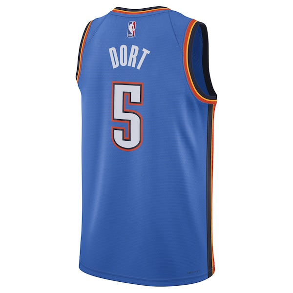 Luguentz Dort Oklahoma City Thunder Nike Unisex Swingman Player Jersey - Icon Edition - Blue