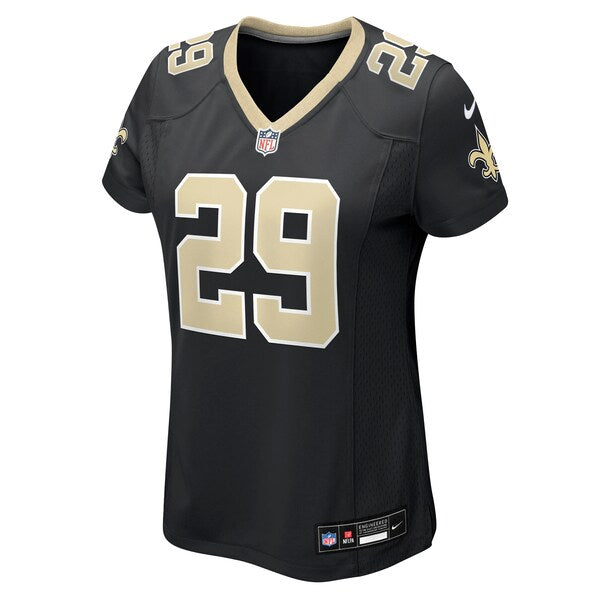 Quincy Riley New Orleans Saints Nike Women's Team Game Jersey -  Black