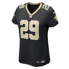Quincy Riley New Orleans Saints Nike Women's Team Game Jersey -  Black