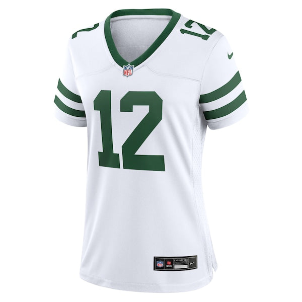 Joe Namath New York Jets Nike Women's Legacy Retired Player Game Jersey - White/Green
