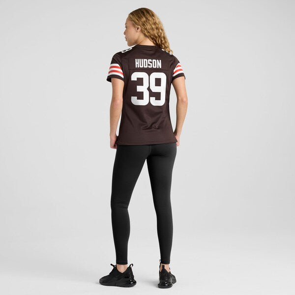 Khaleke Hudson Cleveland Browns Nike Women's Team Game Jersey -  Brown