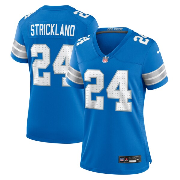 Loren Strickland Detroit Lions Nike Women's Team Game Jersey -  Blue