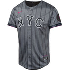 New York Mets Nike Youth 2024 City Connect Limited Jersey - Graphite