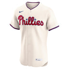 Philadelphia Phillies Nike Alternate 2 Elite Jersey - Cream/White/Light Blue