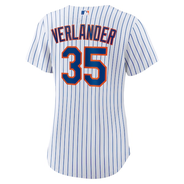 Justin Verlander New York Mets Nike Women's Home Replica Player Jersey - White/Royal