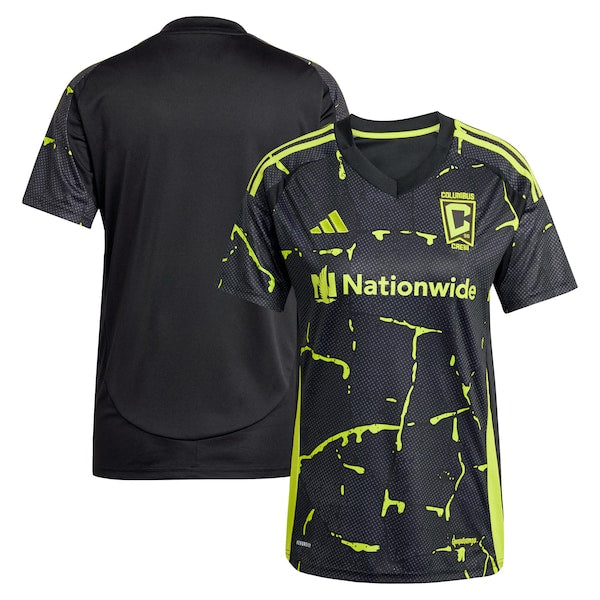 Columbus Crew adidas Women's 2025 The Goosebumps Kit Replica Jersey - Black