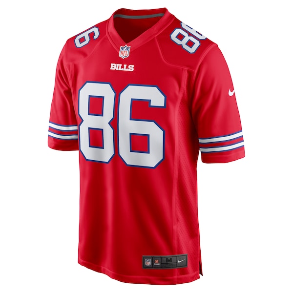 Dalton Kincaid Buffalo Bills Nike Alternate Game Jersey - Red/White